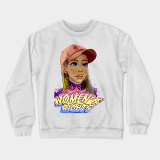 Womens rights colorfy Crewneck Sweatshirt